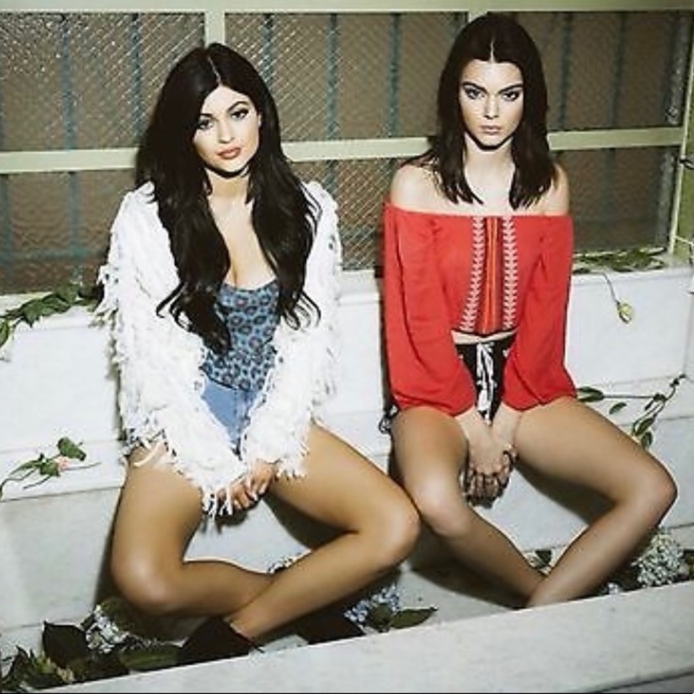 Kendall & Kylie Off the Shoulder Top